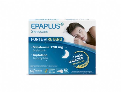 Epaplus Forte+Retard con Melatonina y Triptofano 60 Comprimidos